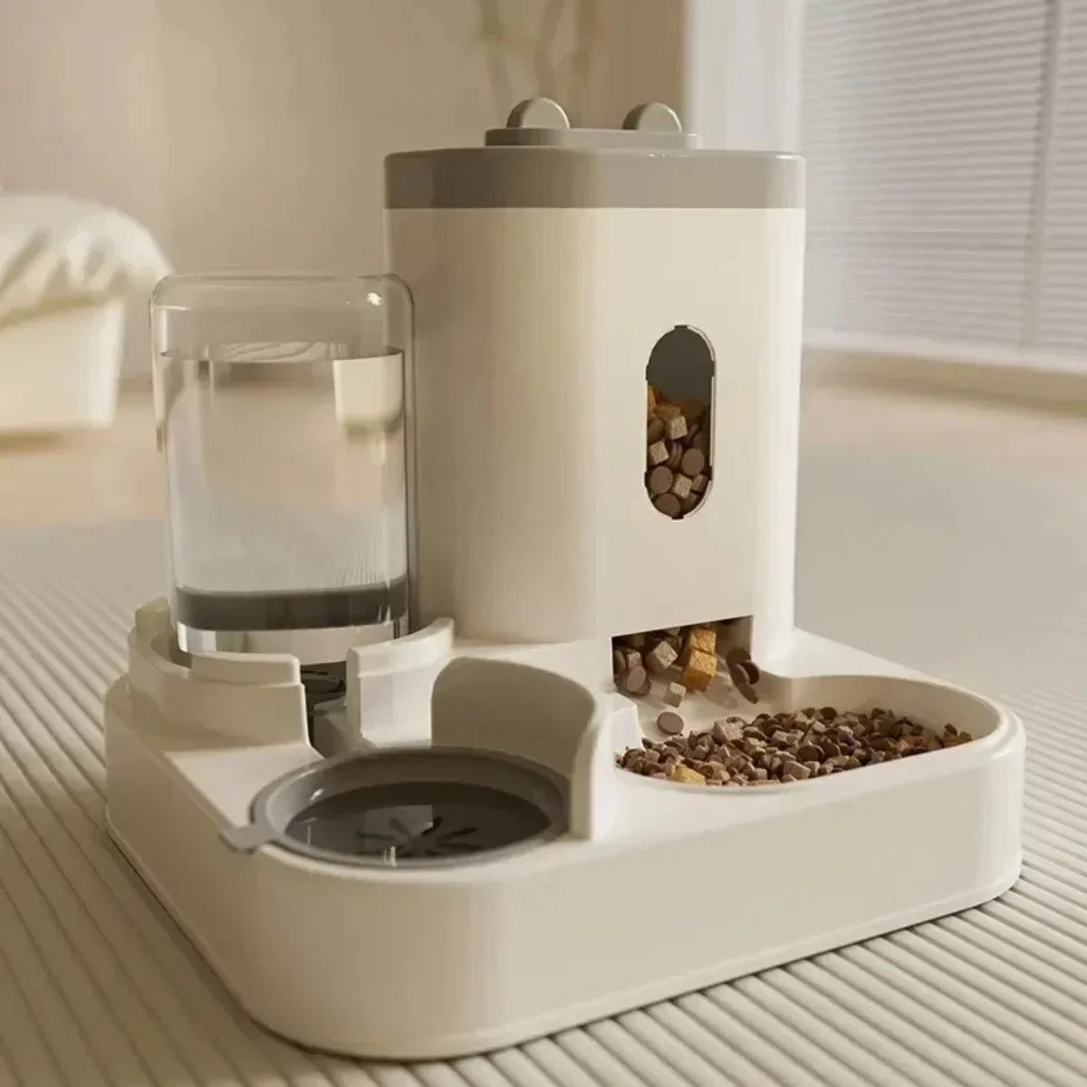 Smart Pet Feeder with Water Fountain