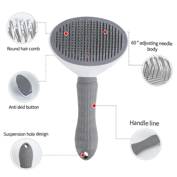 Effortless Pet Hair Remover Brush